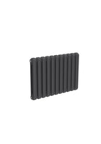 Reina Coneva Steel Anthracite Horizontal Designer Radiator