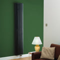 Kartell Cincinnati Steel Anthracite Vertical Designer Radiator - 2000mm x 351mm