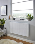 Kartell Capri Electric Aluminium Panel Heater 2000W Horizontal 500 x 907mm, White