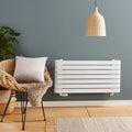 Kartell Denver White Horizontal Designer Rail Radiator