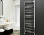 Eastgate 22Mm Steel Chrome Straight Heated Towel Rails