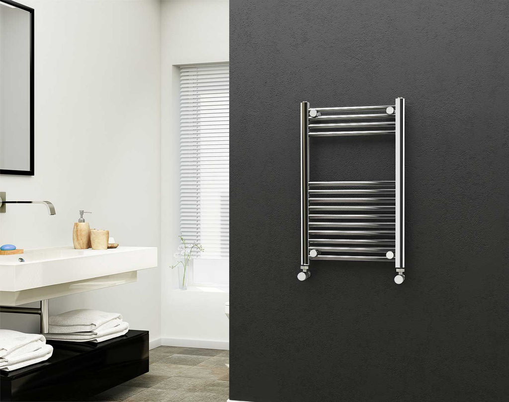 Eastgate 22Mm Steel Chrome Straight Heated Towel Rails