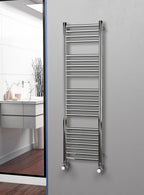 Eastgate 304 Straight Polished Steel Heated Towel Rails