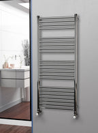 Eastgate 304 Straight Polished Steel Heated Towel Rails