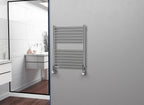 Eastgate 304 Straight Polished Steel Heated Towel Rails
