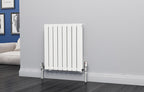 Eastgate Eben Steel White Single/Double Panel Horizontal Designer Radiators - Central Heating