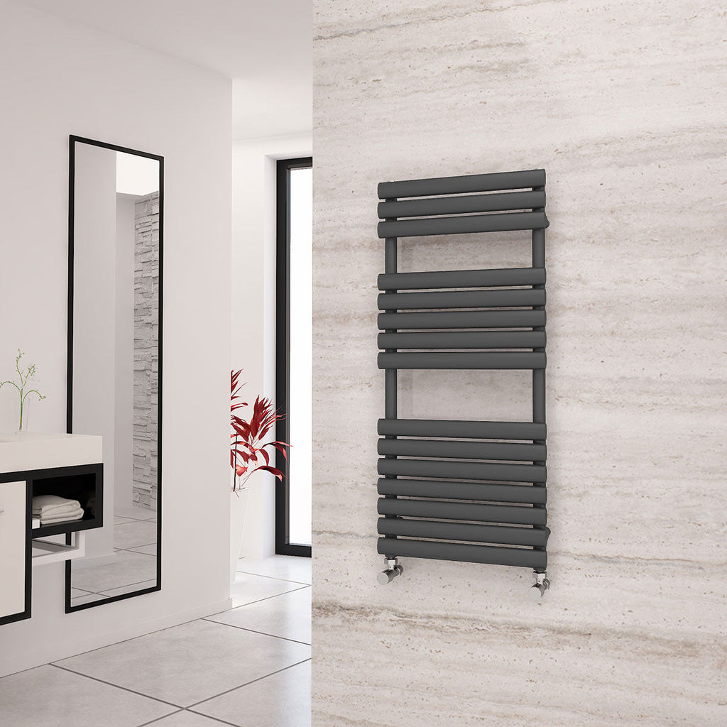 Eastgate Eclipse Steel Anthracite Designer Heated Towel Rails