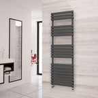 Eastgate Eclipse Steel Anthracite Designer Heated Towel Rails
