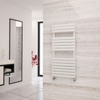 Eastgate Eclipse Steel White Designer Heated Towel Rails