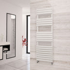 Eastgate Eclipse Steel White Designer Heated Towel Rails