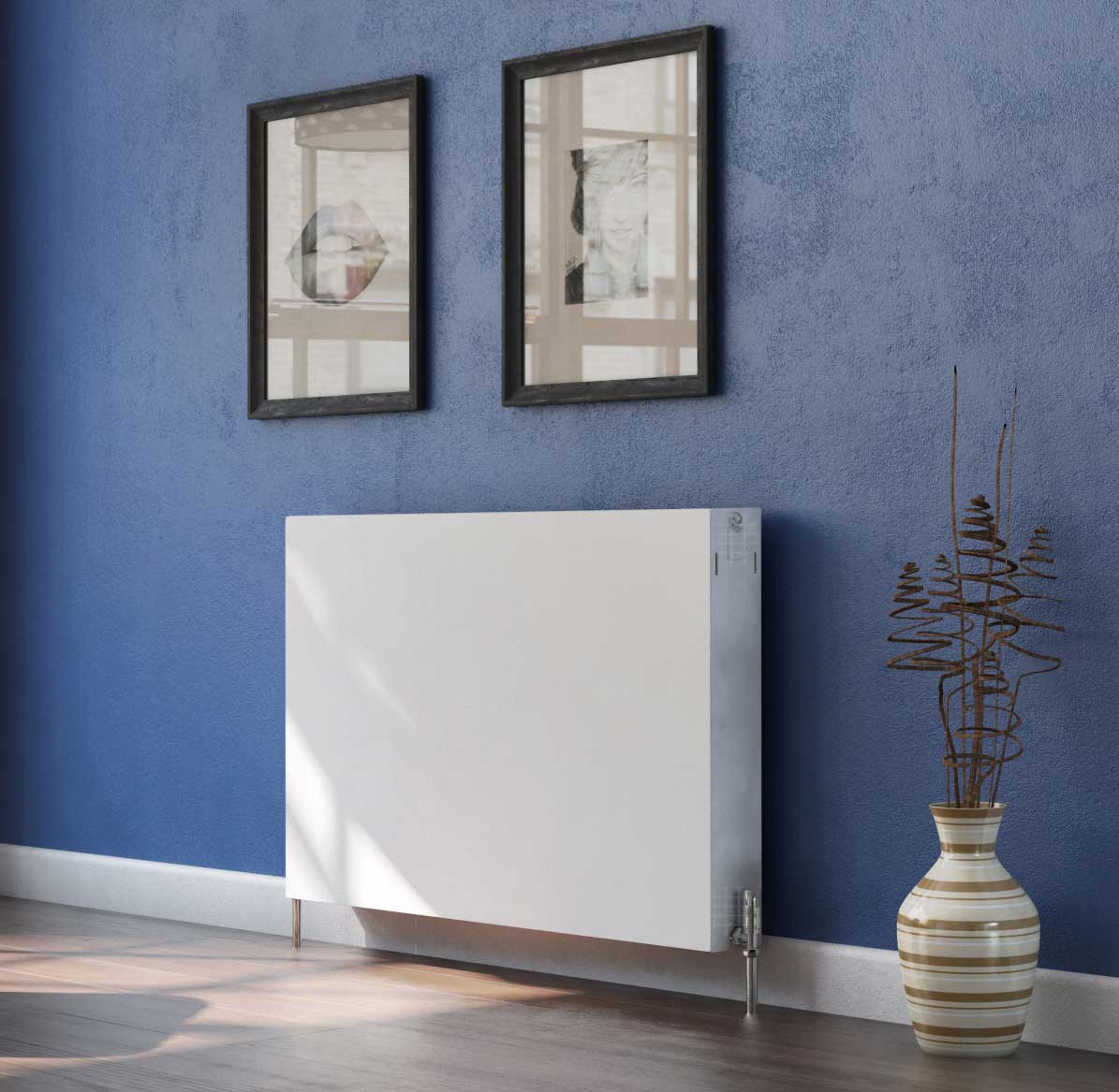 Eastgate Piatta Type 22 Steel White Double Panel Double Convector Radiators