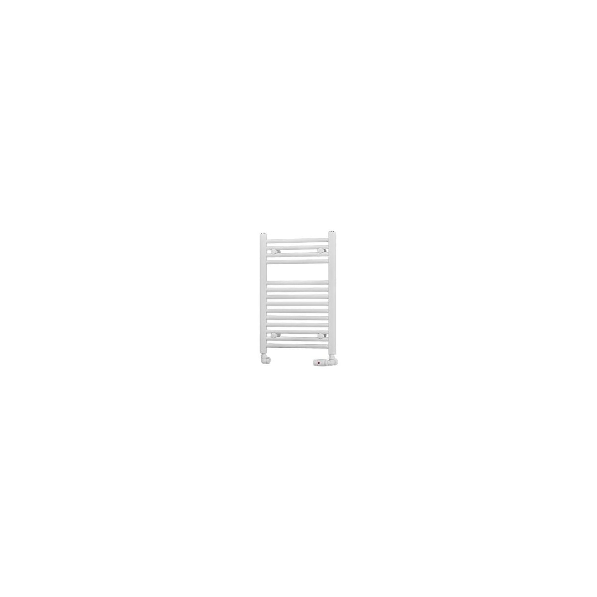 Eastbrook Biava Straight Multirail Steel White Heated Towel Rail