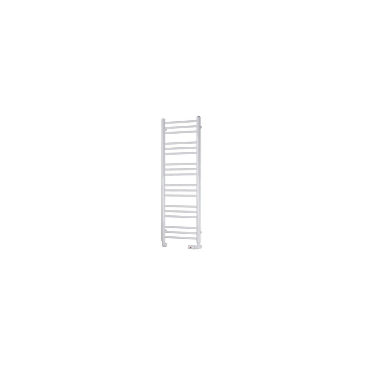 Eastbrook Biava Round Steel White Heated Towel Rails