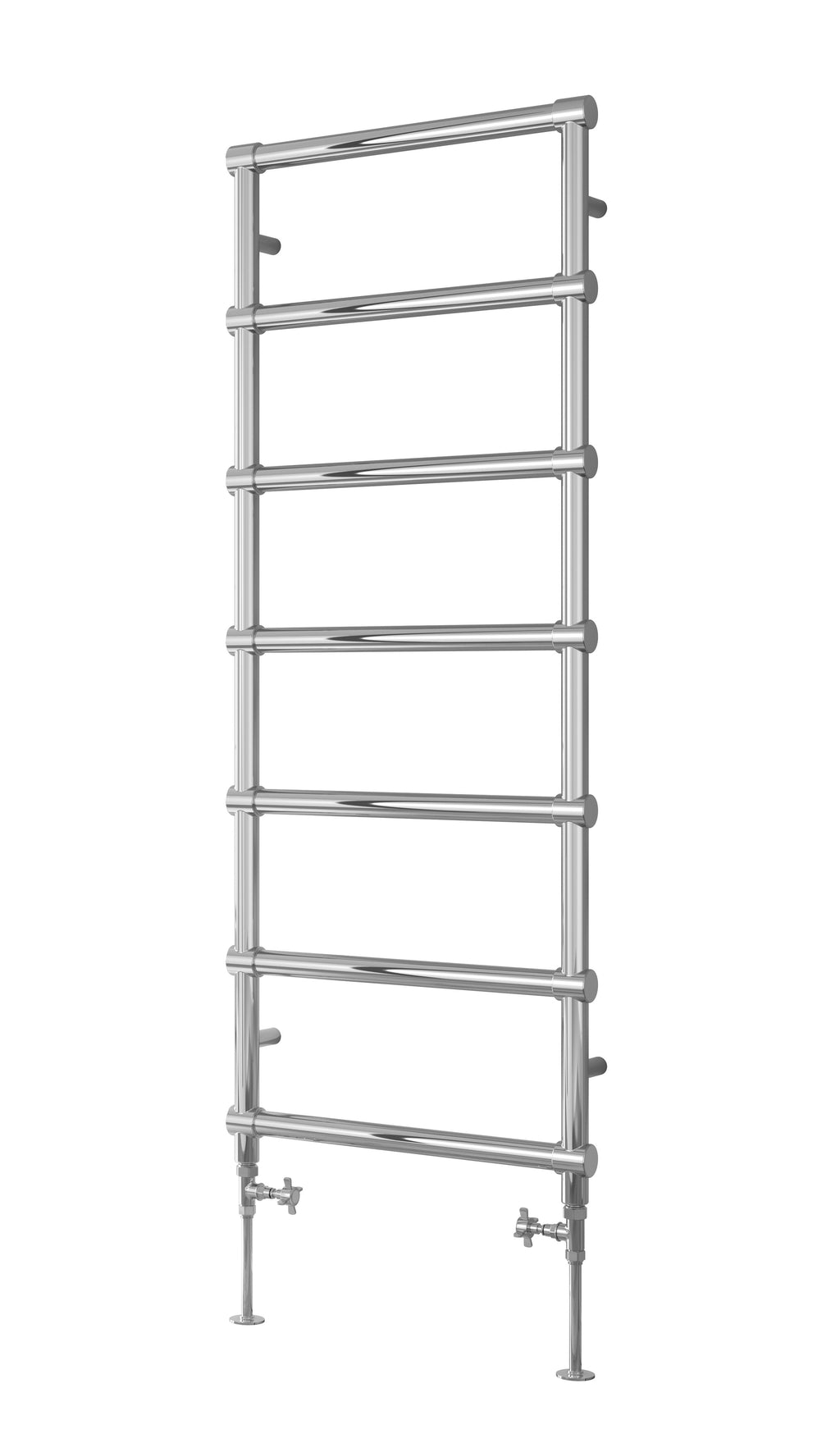 Reina Lecco Steel Chrome Straight Designer Heated Towel Rail Radiator