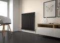 Kartell Laser Klassic Anthracite Steel Horizontal Column Radiator