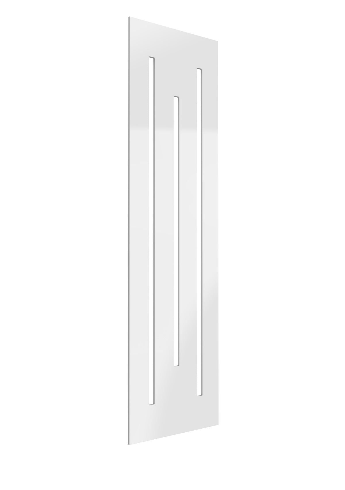 Reina Line Steel Vertical Designer Radiator - White