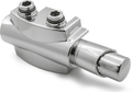 Reina Modah Straight TRV H-Type Radiator Valve - Chrome