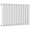Reina Sena Steel White Horizontal Designer Radiators - Central Heating