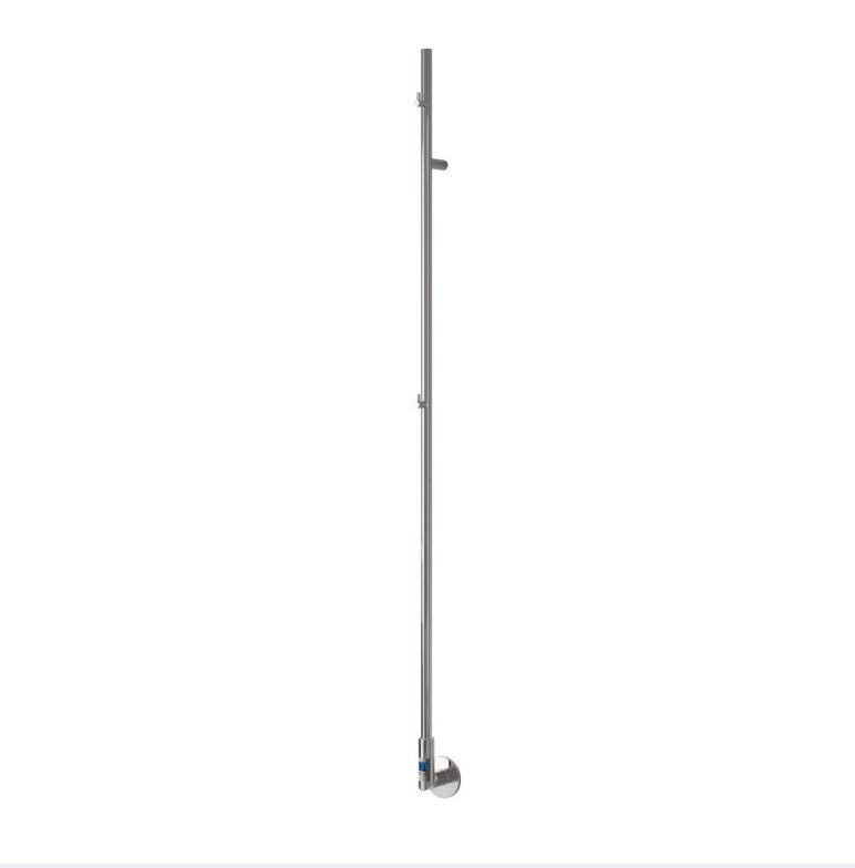Reina Ines Polished Electric Towel Rail 1500Mm H X 22Mm W