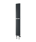 Reina Picoli Anthracite Vertical Aluminium Radiator Central Heating