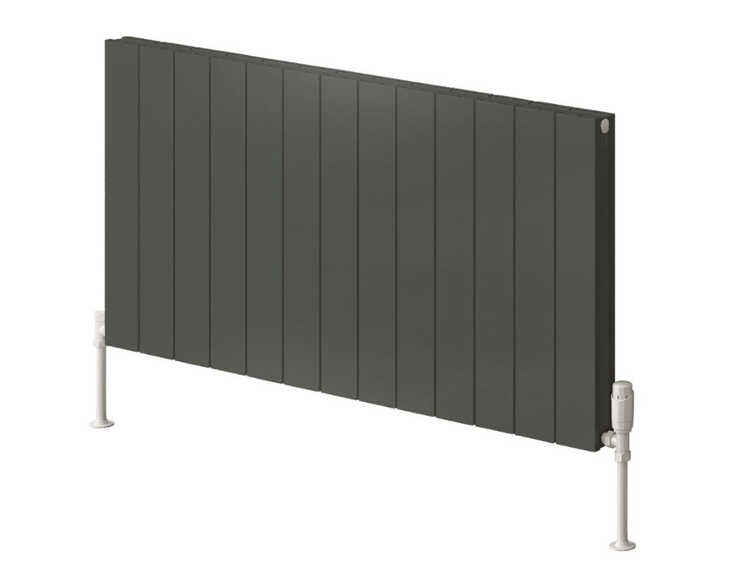 Reina Casina Anthracite Single/Double Horizontal Aluminium Radiator