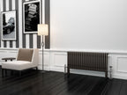 Traderad Premium Raw Metal Lacquer Horizontal Column Radiators