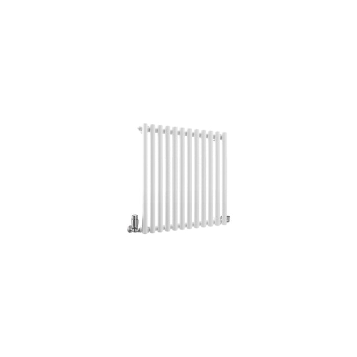 Traderad Premium Steel Round Tube White Vertical Designer Radiators