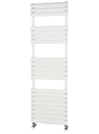Traderad Elliptical Tube White Designer Heated Towel Rails