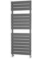 Traderad Flat Tube Anthracite Designer Heated Towel Rails