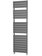 Traderad Flat Tube Anthracite Designer Heated Towel Rails