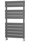 Traderad Flat Tube Anthracite Designer Heated Towel Rails
