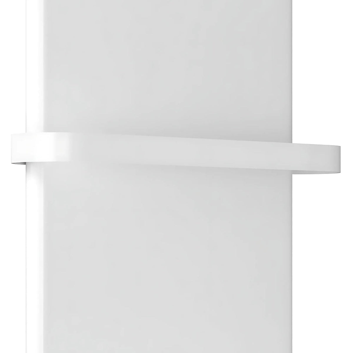 Reina Borda Steel Vertical Single Radiator Towel Bar 440MM White