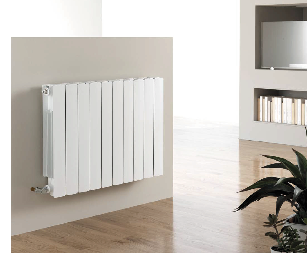 Kartell Vermont Aluminium White Horizontal Designer Radiators