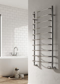 Reina Aliano Steel Chrome Designer Heated Towel Rail Radiator