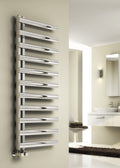 Reina Cavo Brushed Stainless Steel Designer Heated Towel Rail Radiator