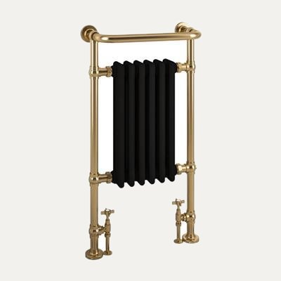 Eastbrook Isbourne 940 x 507 Brushed Brass / Matt Black