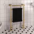 Eastbrook Isbourne 940 x 600 Brushed Brass / Matt Black