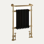 Eastbrook Isbourne 940 x 600 Brushed Brass / Matt Black