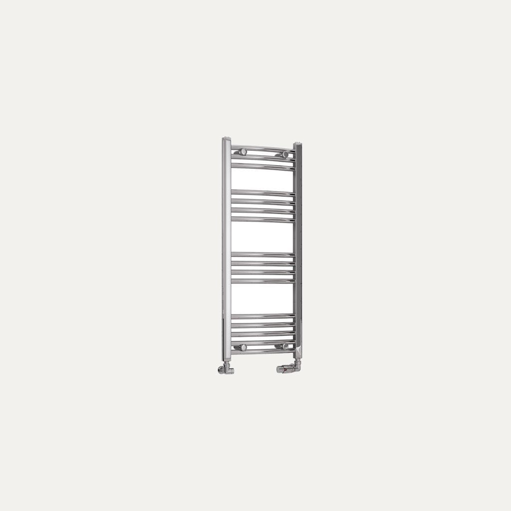 Eastbrook Wendover Curved Multirail Chrome Heated Towel Rails