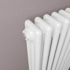 Eastbrook Imperia Column Gloss White Horizontal Designer Radiator (view 2)