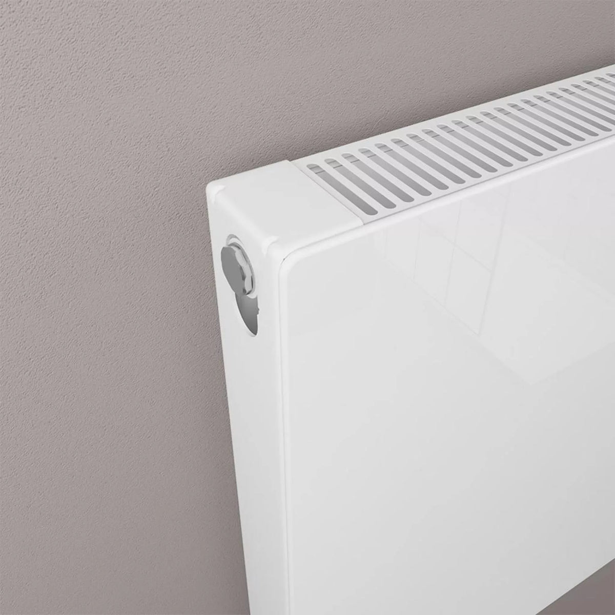 Eastbrook Type 11 Gloss White Flat Panel Horizontal Radiators - Central Heating