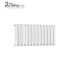 Traderad Flux Single Panel Horizontal Radiator, White (view 2)