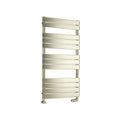 Eastbrook Staverton Brushed Brass Vertical Tube On Tube Towel Rails