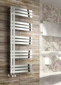 Reina Lovere Polished Stainless Steel Designer Heated Towel Rail Radiator