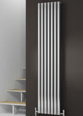 Reina Neva Steel Chrome Single Vertical Designer Radiator