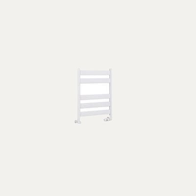 Pelago Aluminium Towel Rail 600x500mm Matt White