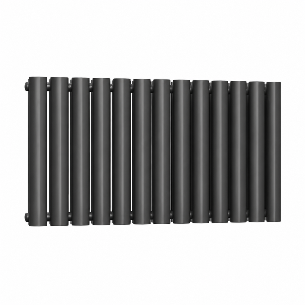 Traderad Flux Double Panel Horizontal Radiator, White (view 4)