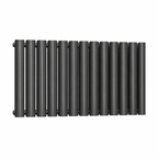 Traderad Flux Double Panel Horizontal Radiator, White (view 4)