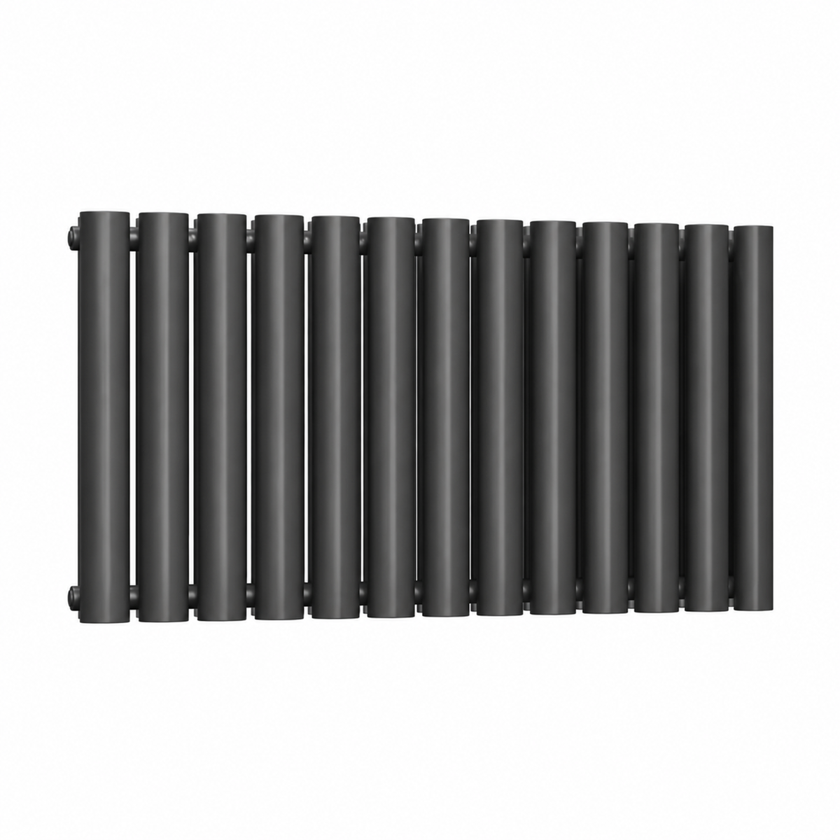 Traderad Flux Double Panel Horizontal Radiator, White (view 4)