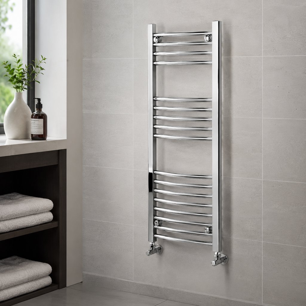 Reina Diva Curved (1000x400), Chrome